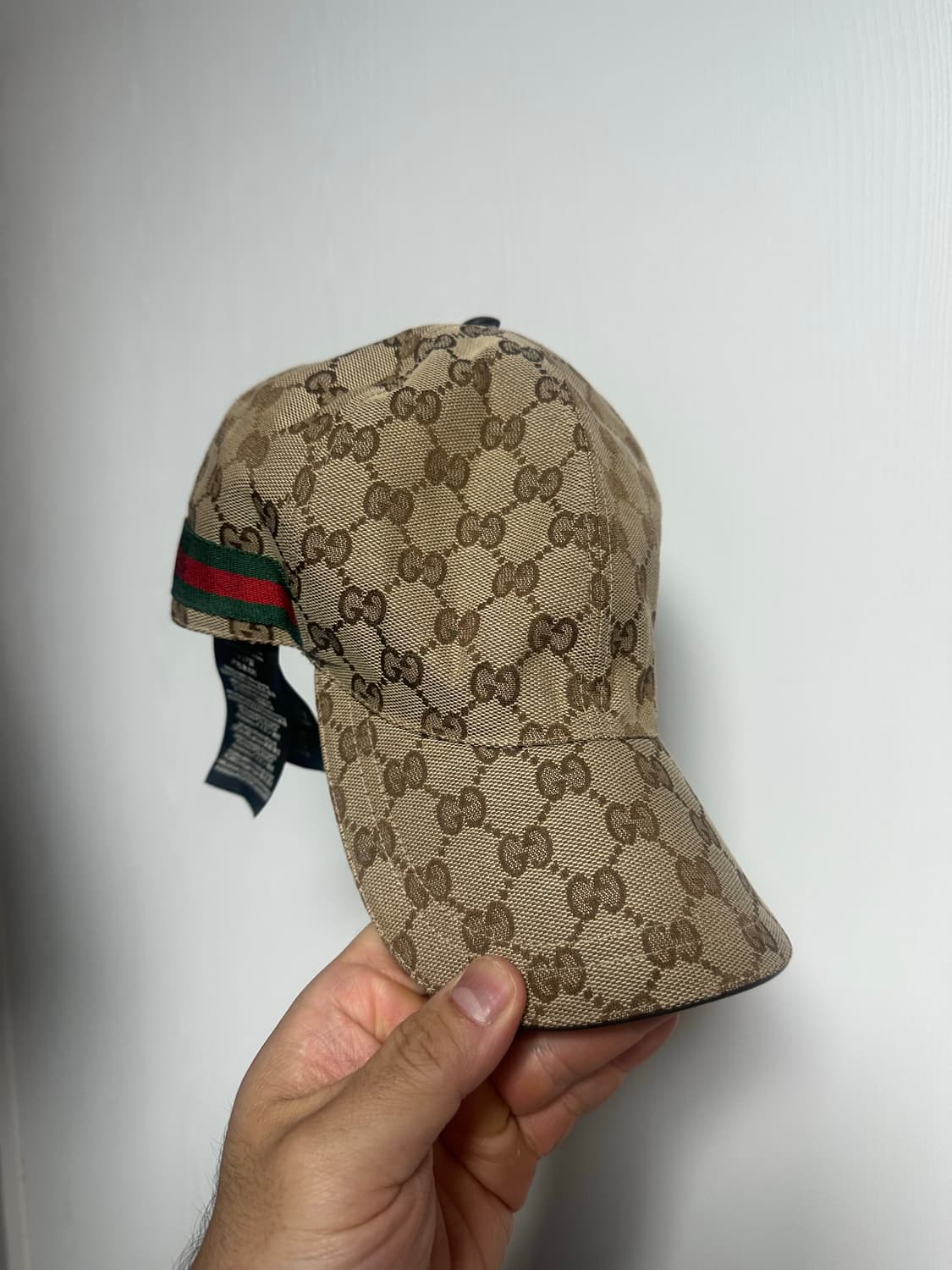 구찌 캔버스 볼캡 L 백화점판 상품이미지1