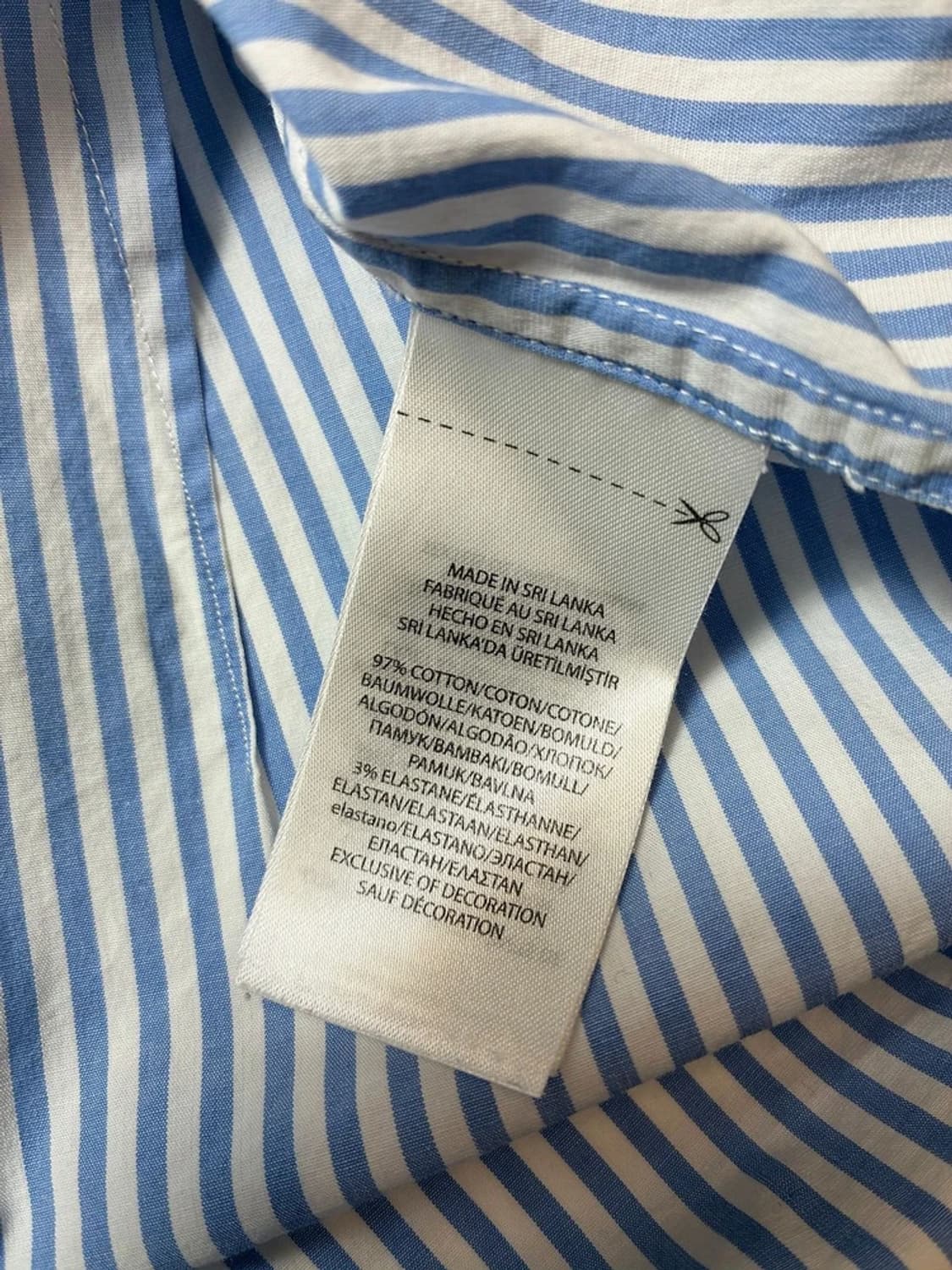 폴로 랄프로렌 우먼스 스트라이프 셔츠 PN8113 상품이미지8