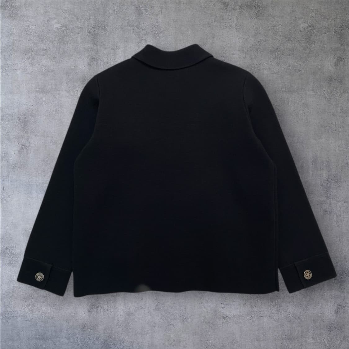 디올 Christian dior 블랙 크롭 니트 자켓 38 상품이미지9