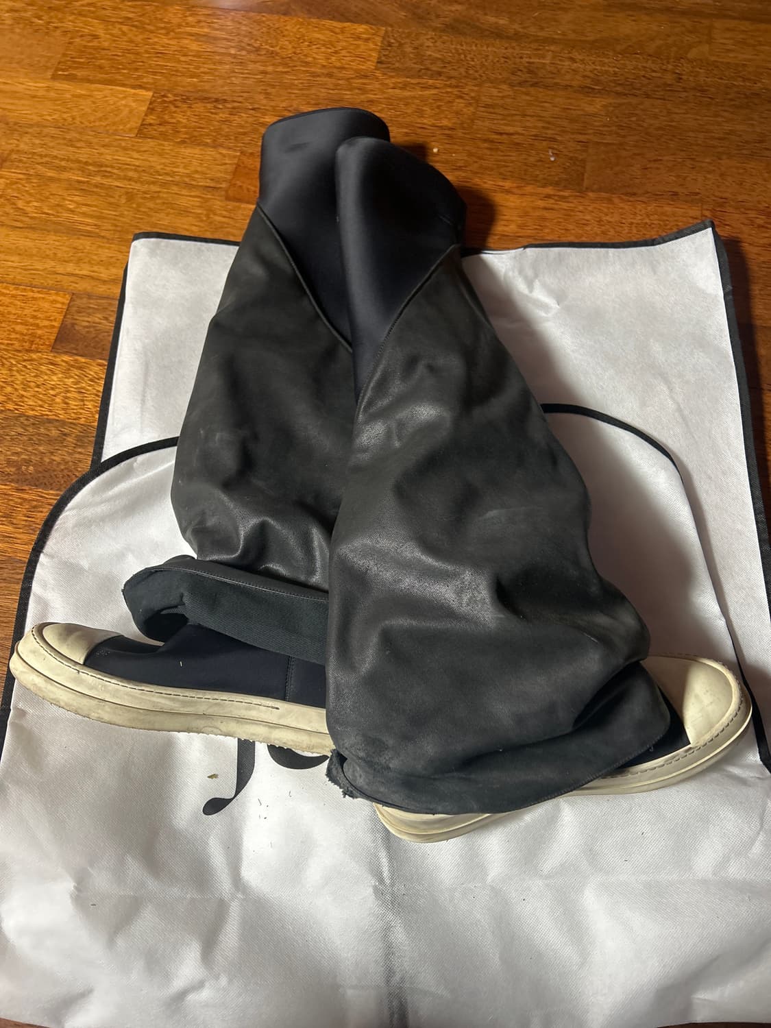 릭오웬스 다크쉐도우 롱라몬즈 부츠 42사이즈 상품이미지4