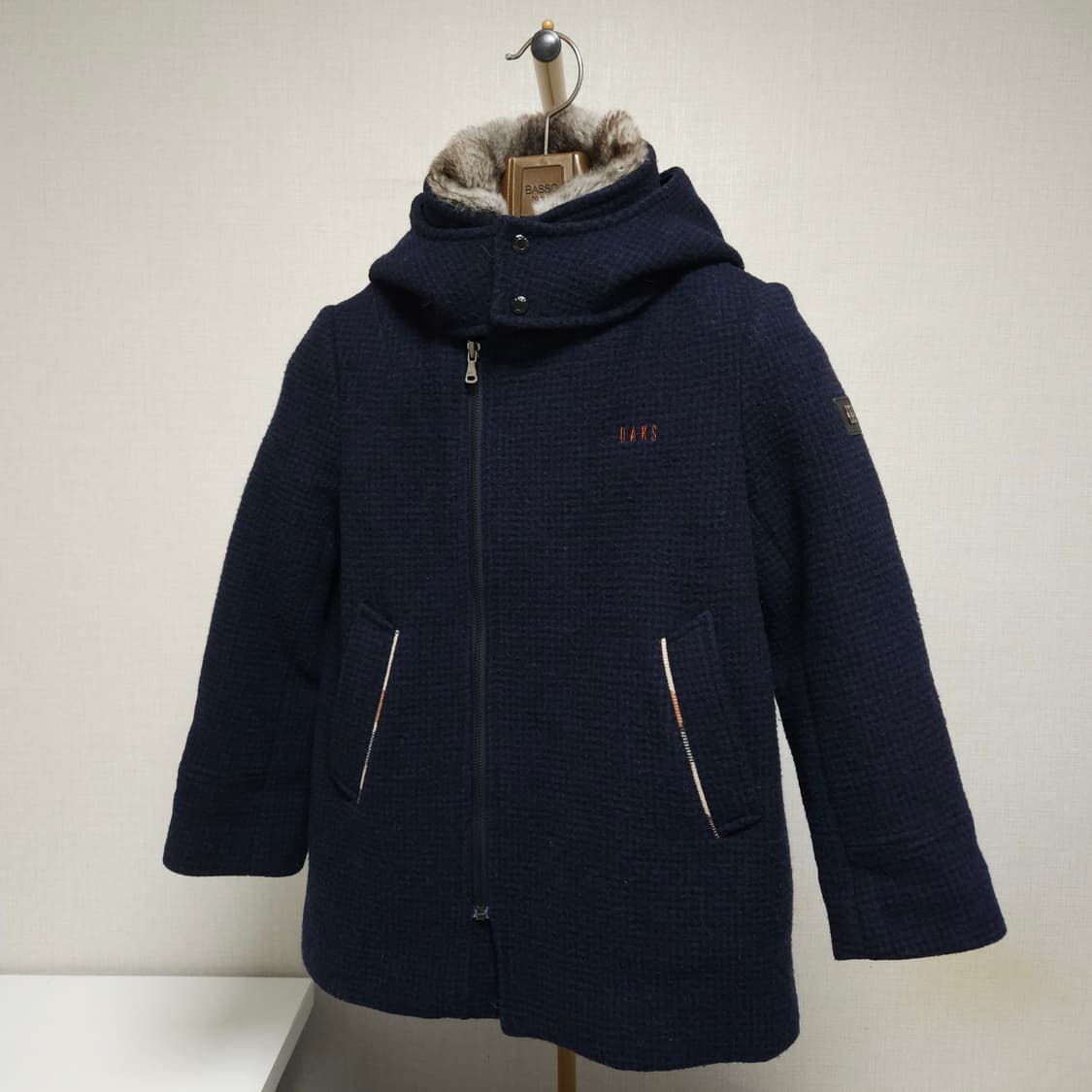 130 ) 닥스 키즈 청토모 모직 코트 상품이미지4