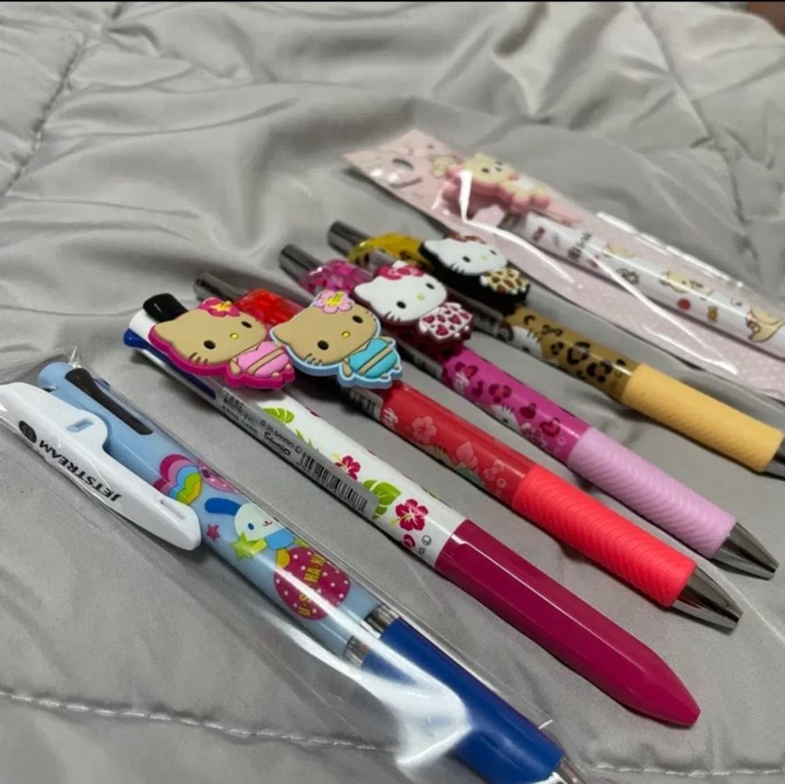 새상품) 산리오 짱구 헬로키티 우사하나 한교동 볼펜 모음 상품이미지4