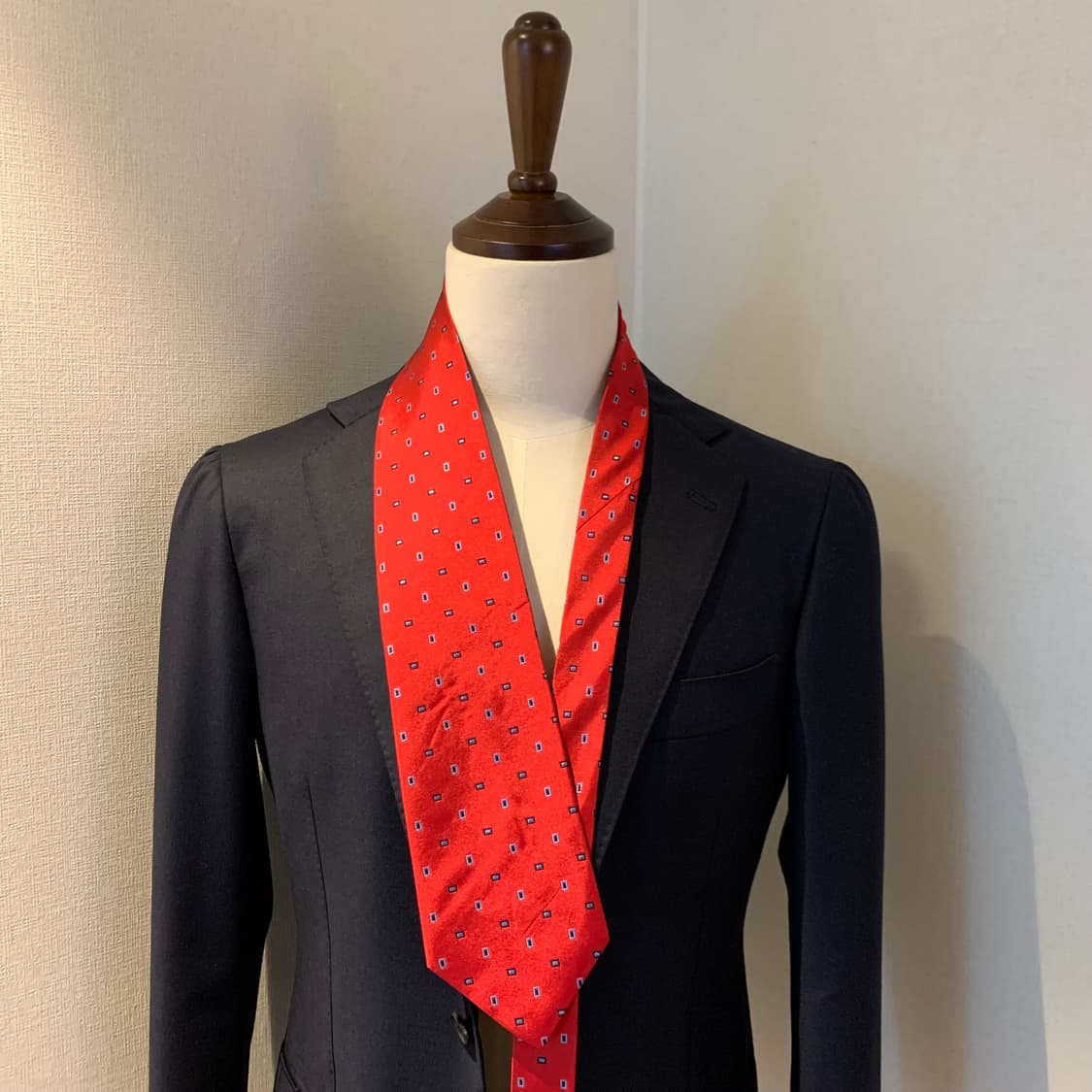 브룩스브라더스 새상품급 넥타이 명품 100실크 결혼식 혼주넥타이 S등급 상품이미지1