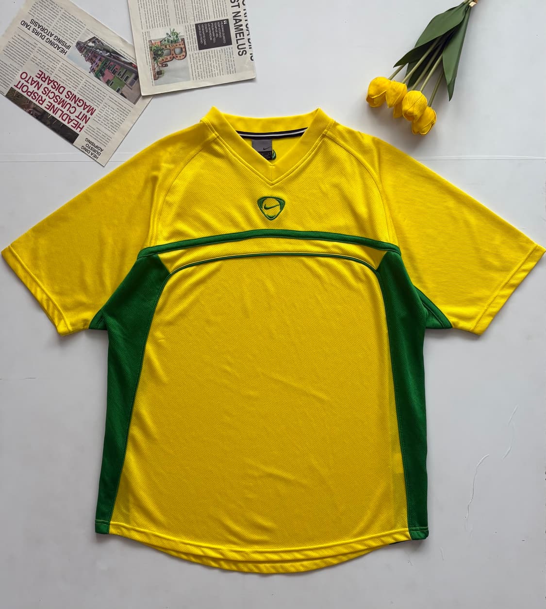 Nike 나이키 일본판 빈티지 블록 코어 반팔티 상품이미지2