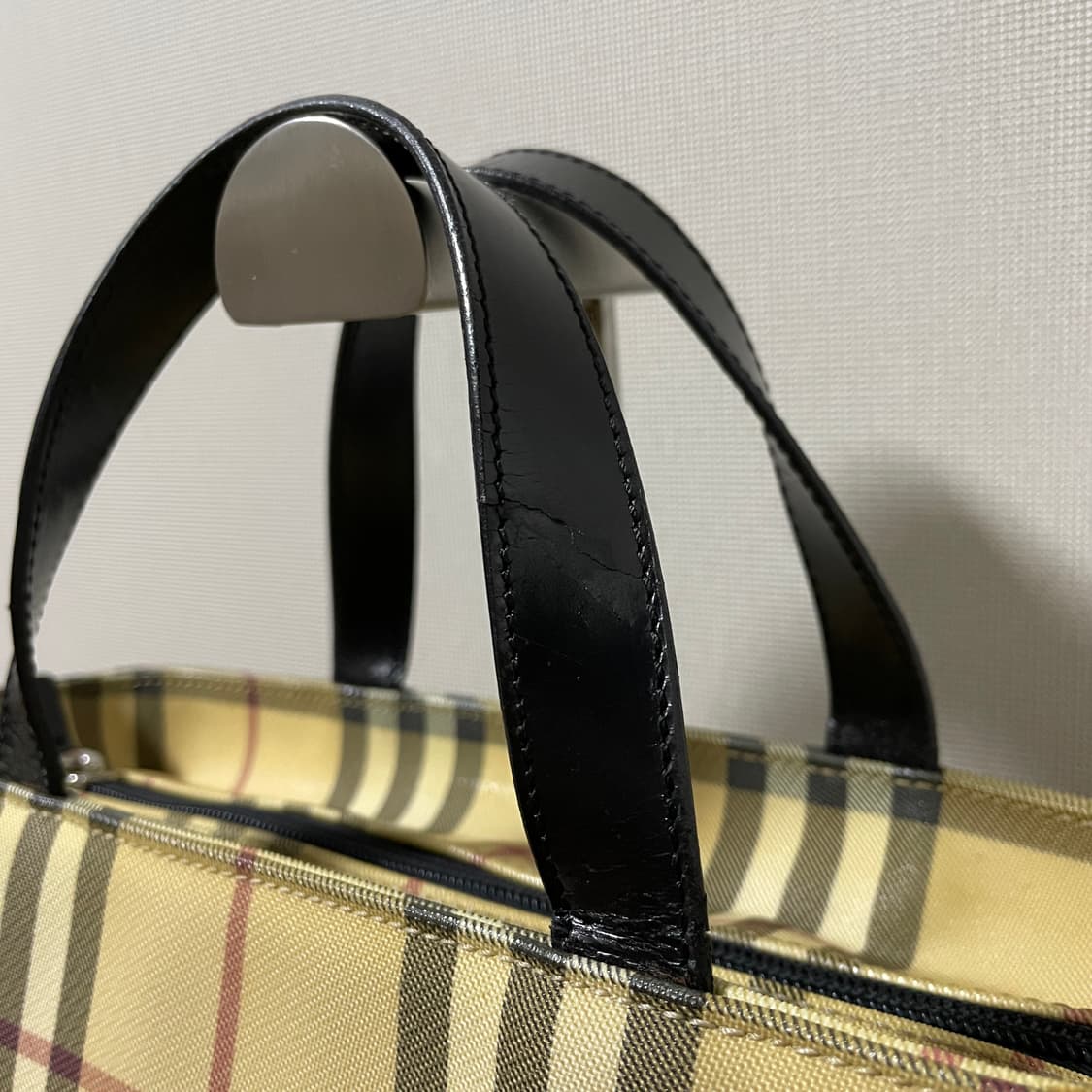 빈티지 버버리 노바체크 미니 토트백 상품이미지3