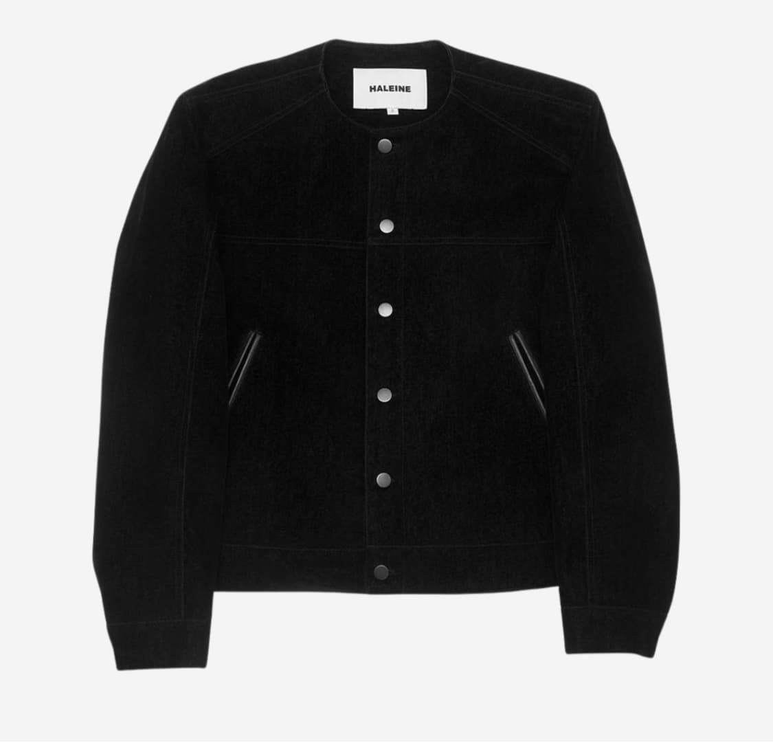 크롭드 카라리스 자켓  상품이미지1