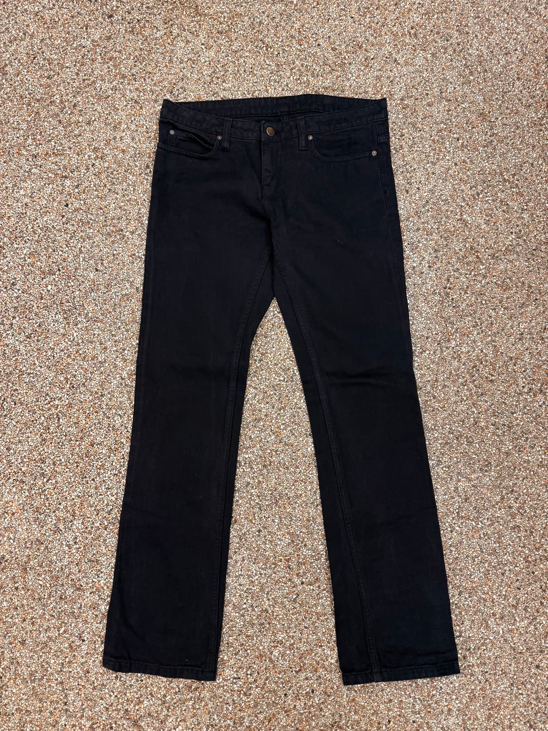 칼하트 블랙 코튼 팬츠 상품이미지1