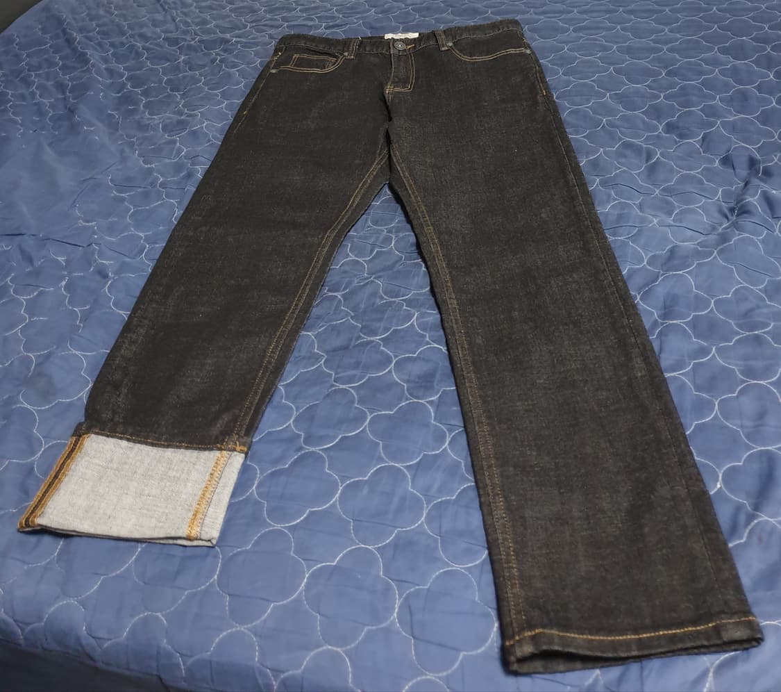 진포스 생지 데님팬츠 (32) 상품이미지1