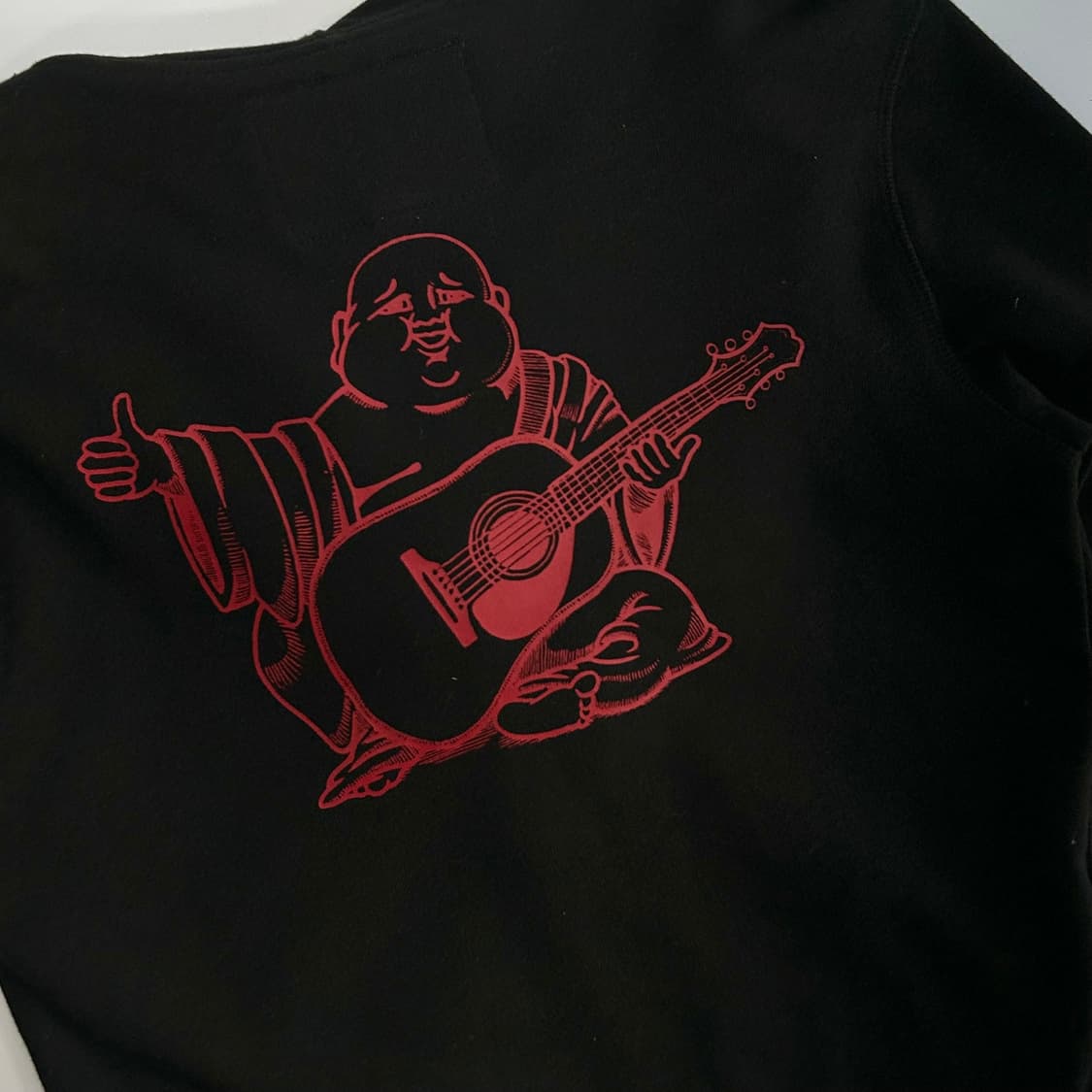 Truereligion 트루릴리젼 데드스탁 레드로고 백포인트 후드집업   상품이미지8