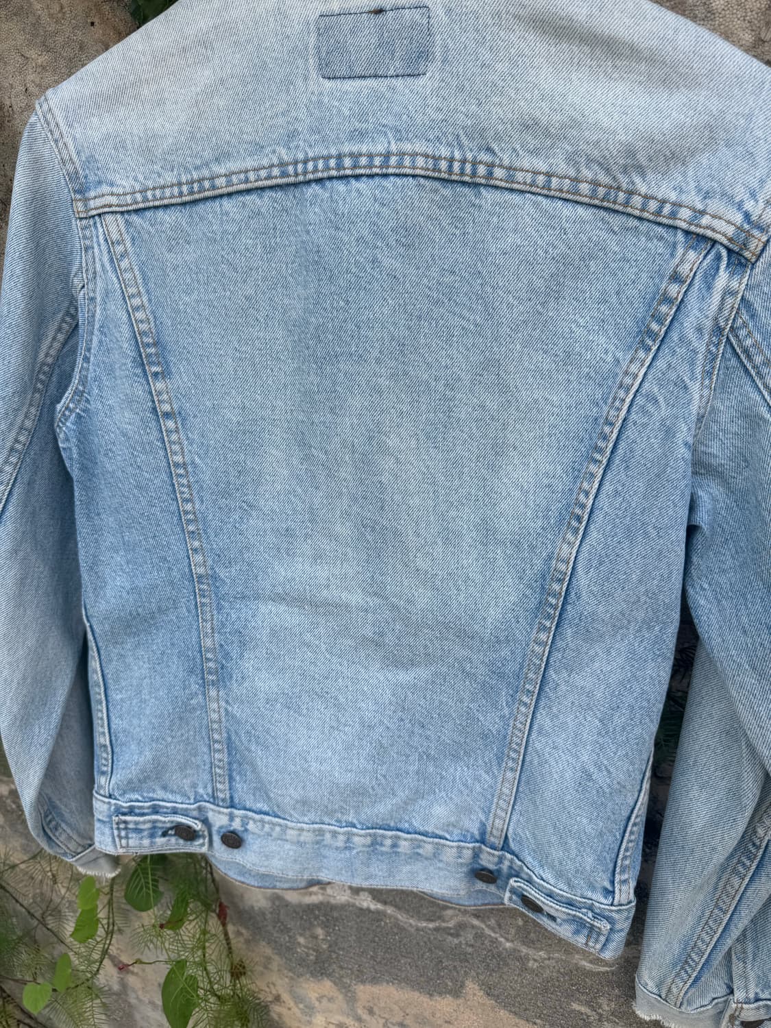 80s levis 리바이스 3rd usa made 데님 트러커 자켓 상품이미지4
