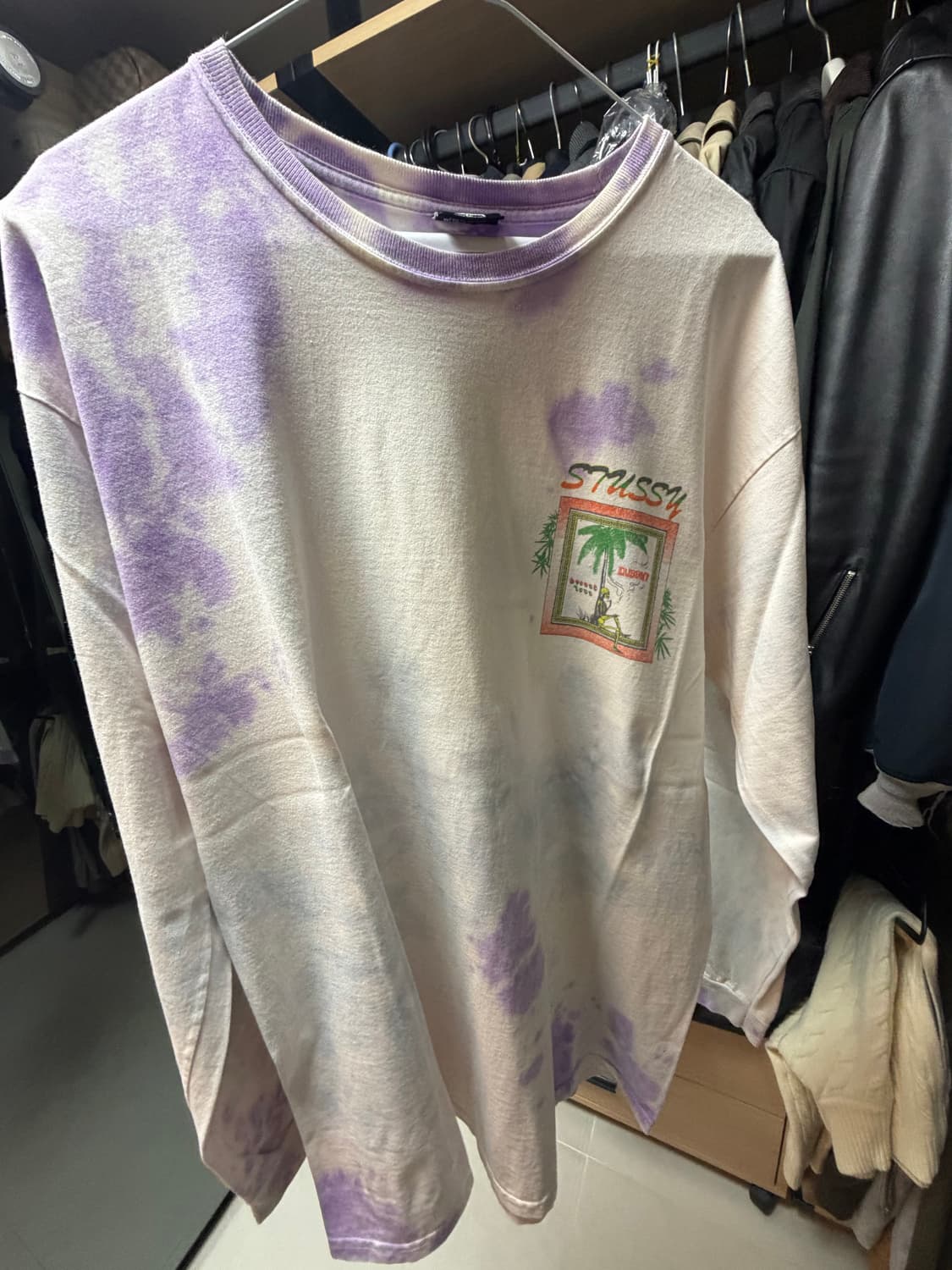 스투시 롱슬리브 xl 상품이미지1