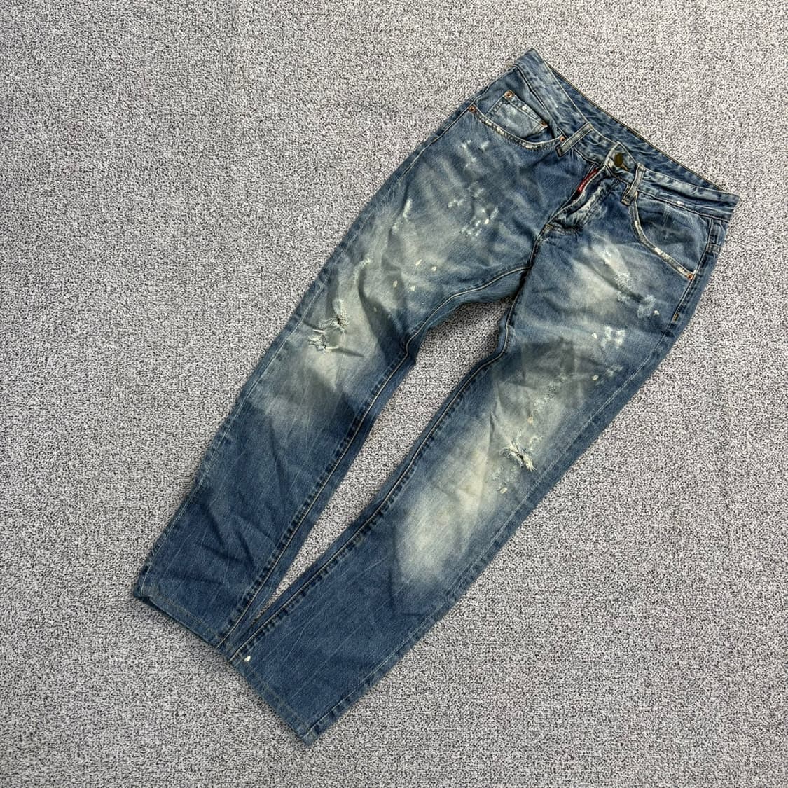 44 디스퀘어드2 페인팅 워싱 데님 청바지 0421J 상품이미지1
