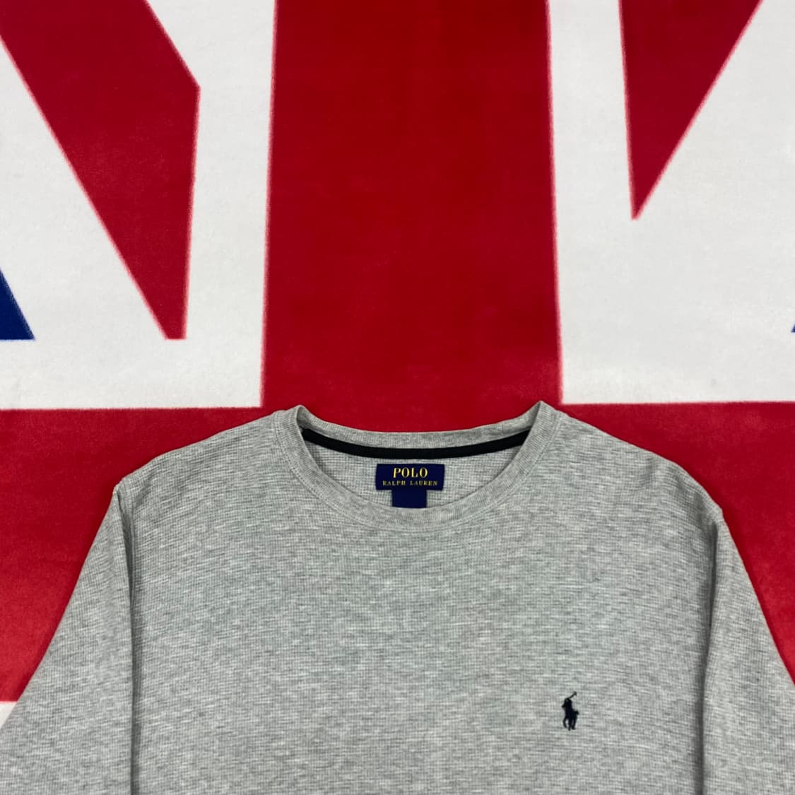 폴로 와플티 S 실측 M  상품이미지3