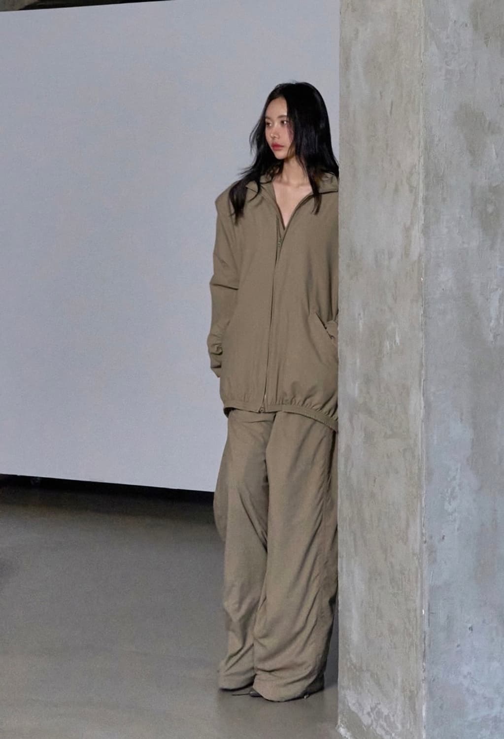 새상품) 랑거 langer 알파 오버 셋업 자켓 점퍼 바람막이 상품이미지5