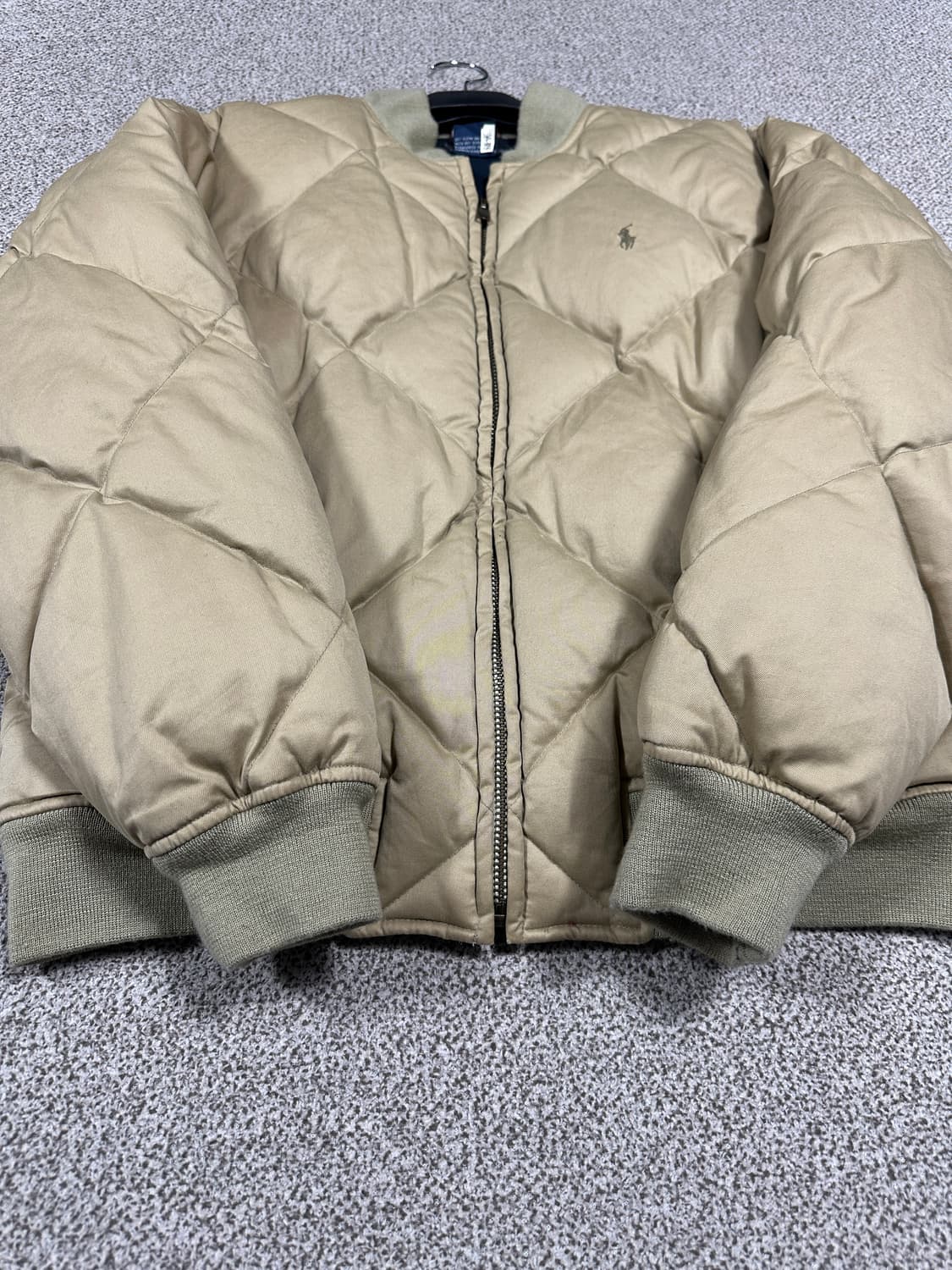 폴로랄프로렌 베이지 푸퍼 퀼팅 패딩 M 상품이미지5