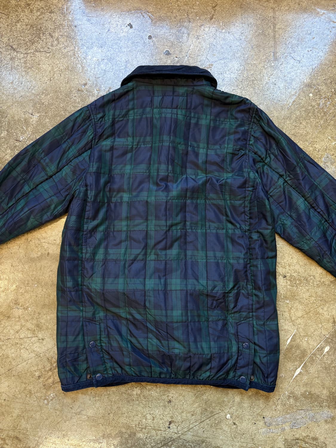 컬럼비아 카라 코듀로이 타탄 체크 자켓 상품이미지6