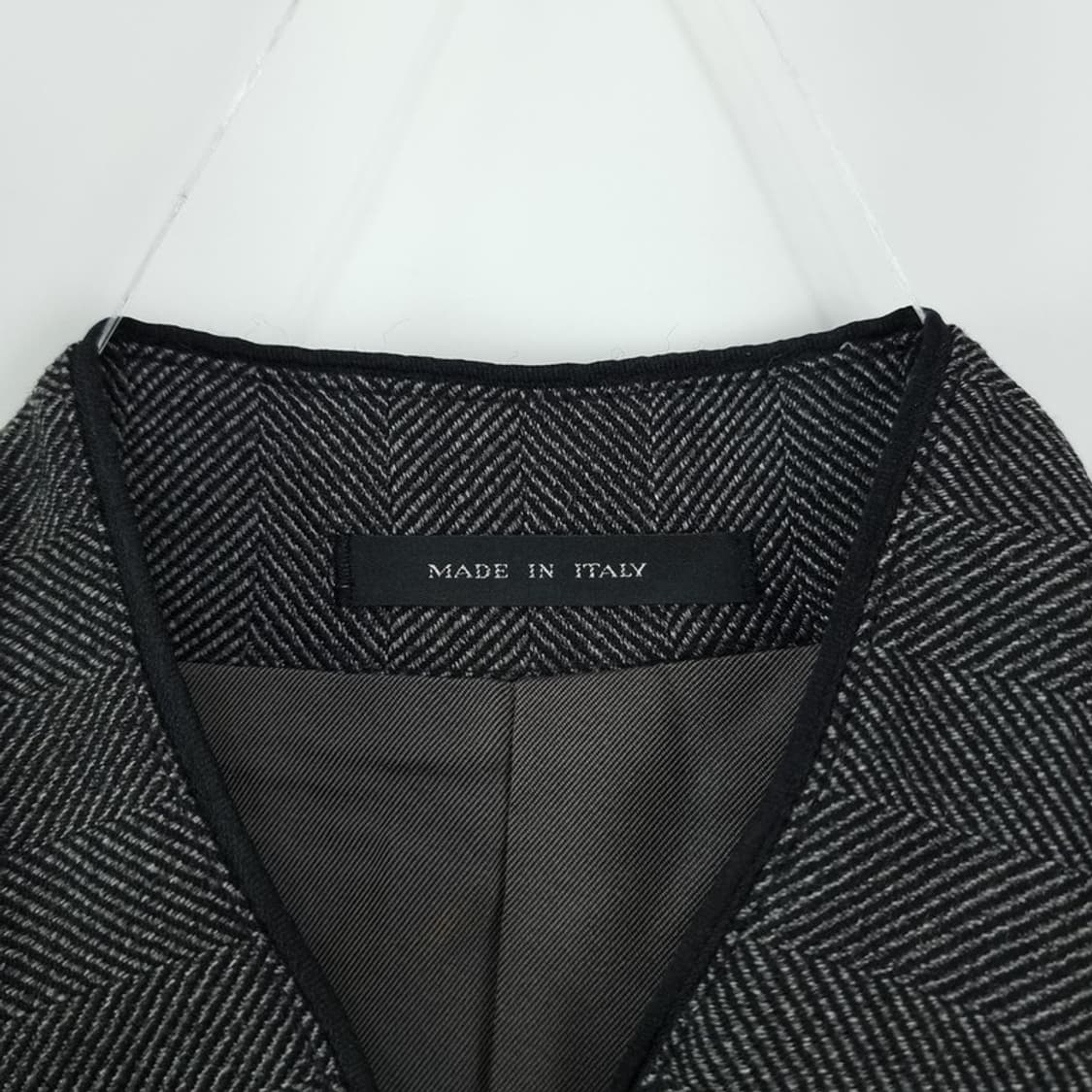 [엠포리오 아르마니] 헤링본 모직 롱 코트 P01069 상품이미지6