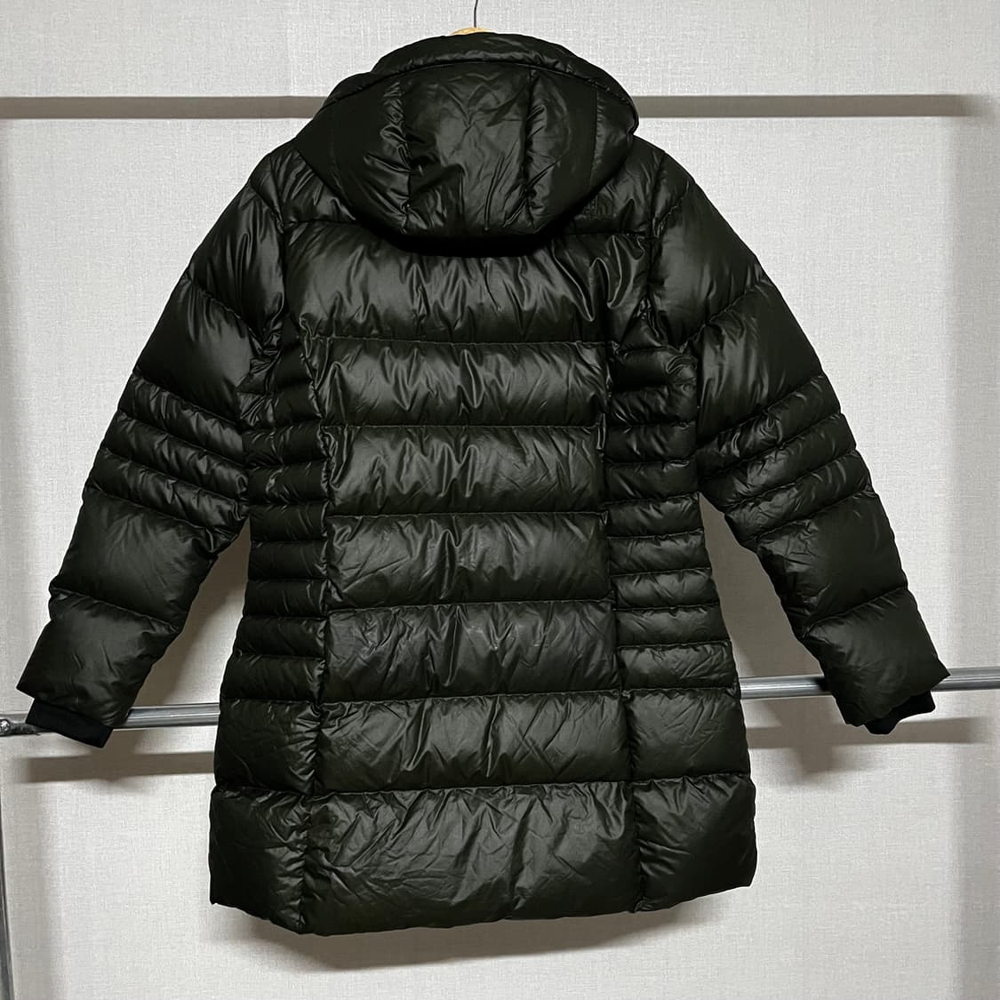 노스페이스 롱패딩 다크그린 100 상품이미지2