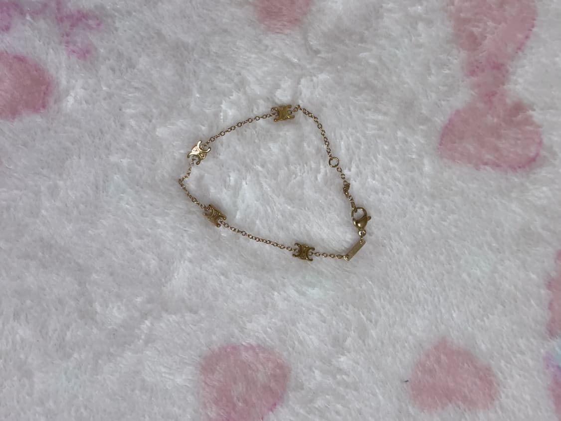 Celine ♥ 셀린느 로즈골드 업사이클링 팔찌 히메갸루오네갸루달천페어리 상품이미지1