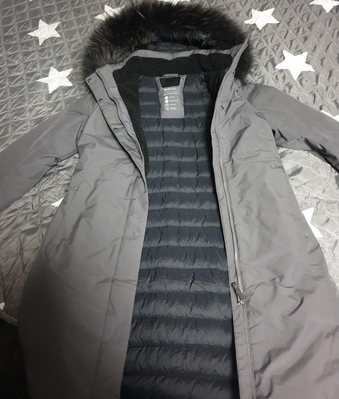 네파 고어텍스 윈드스토퍼 라쿤퍼 인피니움 구스다운 패딩 점퍼 (S) 상품이미지4