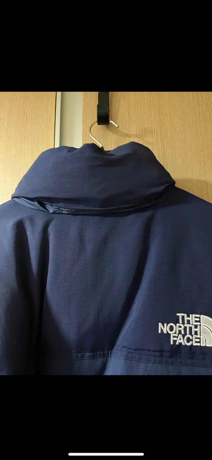 노스페이스 눕시 패딩 블루 M 팝니다 상품이미지4