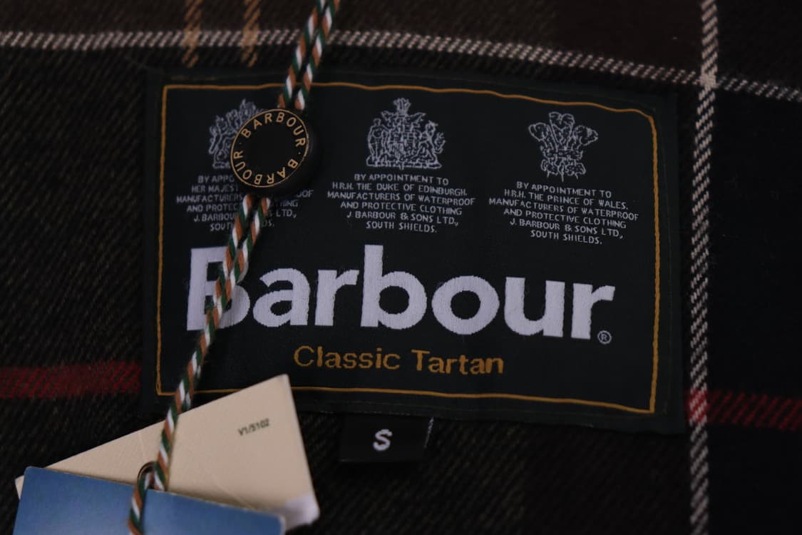 새상품 바버 헌팅 자켓 (S) 상품이미지8