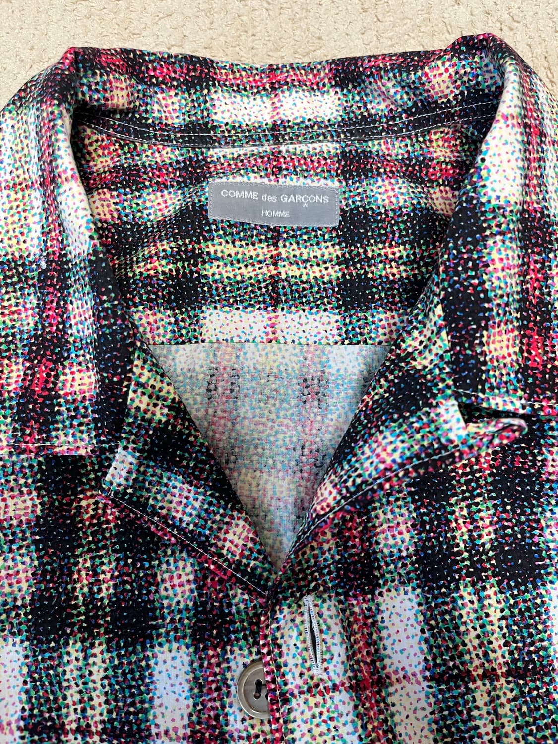 빈티지 꼼데가르송 다나카 옴므 셔츠 상품이미지2