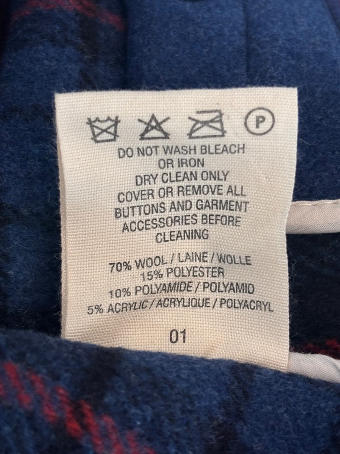 Vintage London Tradition Wool duffle CT 상품이미지8