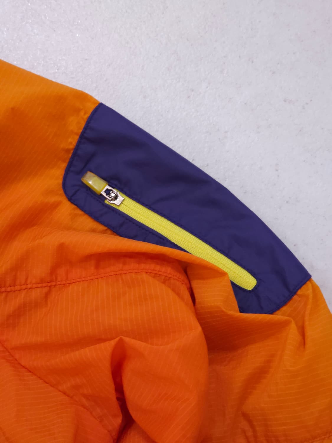 [100] 스케쳐스 비비드 오렌지 홑겹 후드 바람막이 자켓 상품이미지5