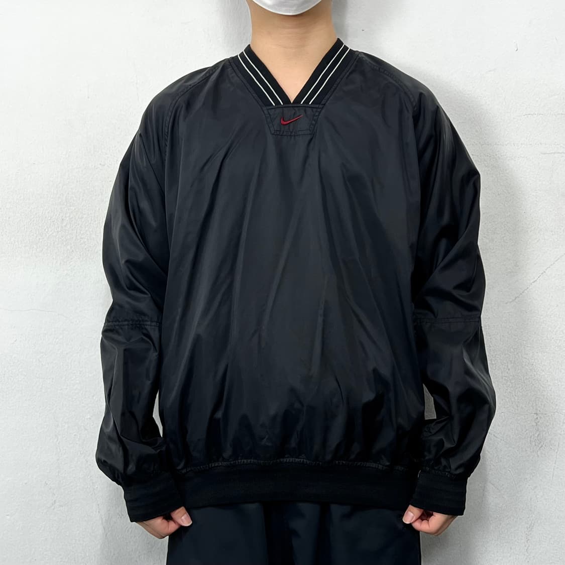 나이키 00s 센터스우시 폴리쉘 바람막이 웜업 상품이미지1