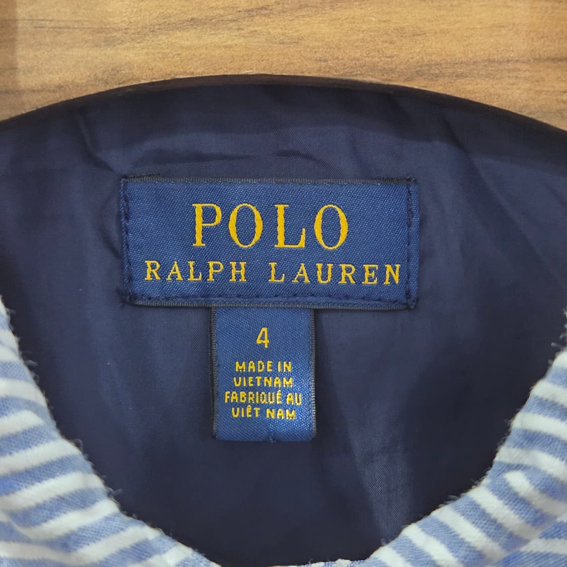 폴로랄프로렌 키즈 시어서커 스트라이프 자켓 4 상품이미지3