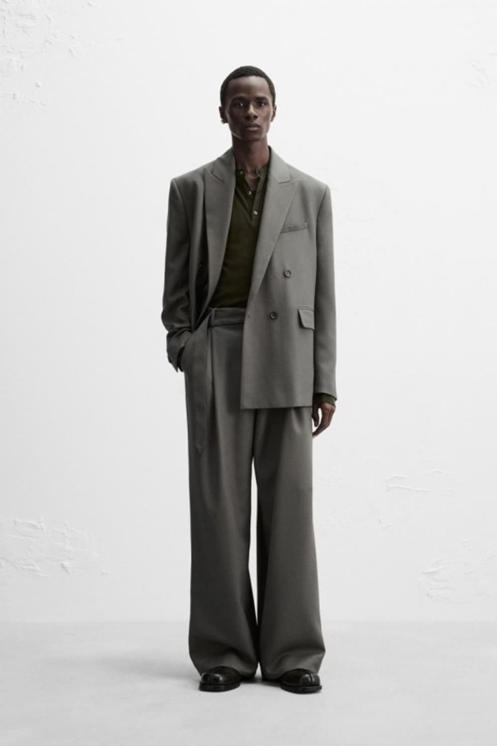 자라 나누시카 블레이져 그린 카키  상품이미지2