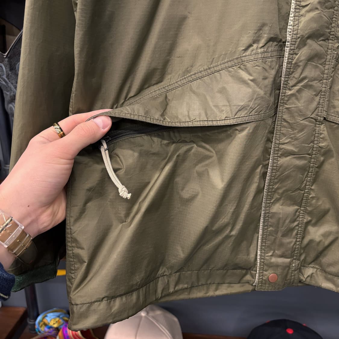 00s 파타고니아 립스탑 토렌쉘 자켓 후드내장 윈드브레이커 N590 상품이미지5