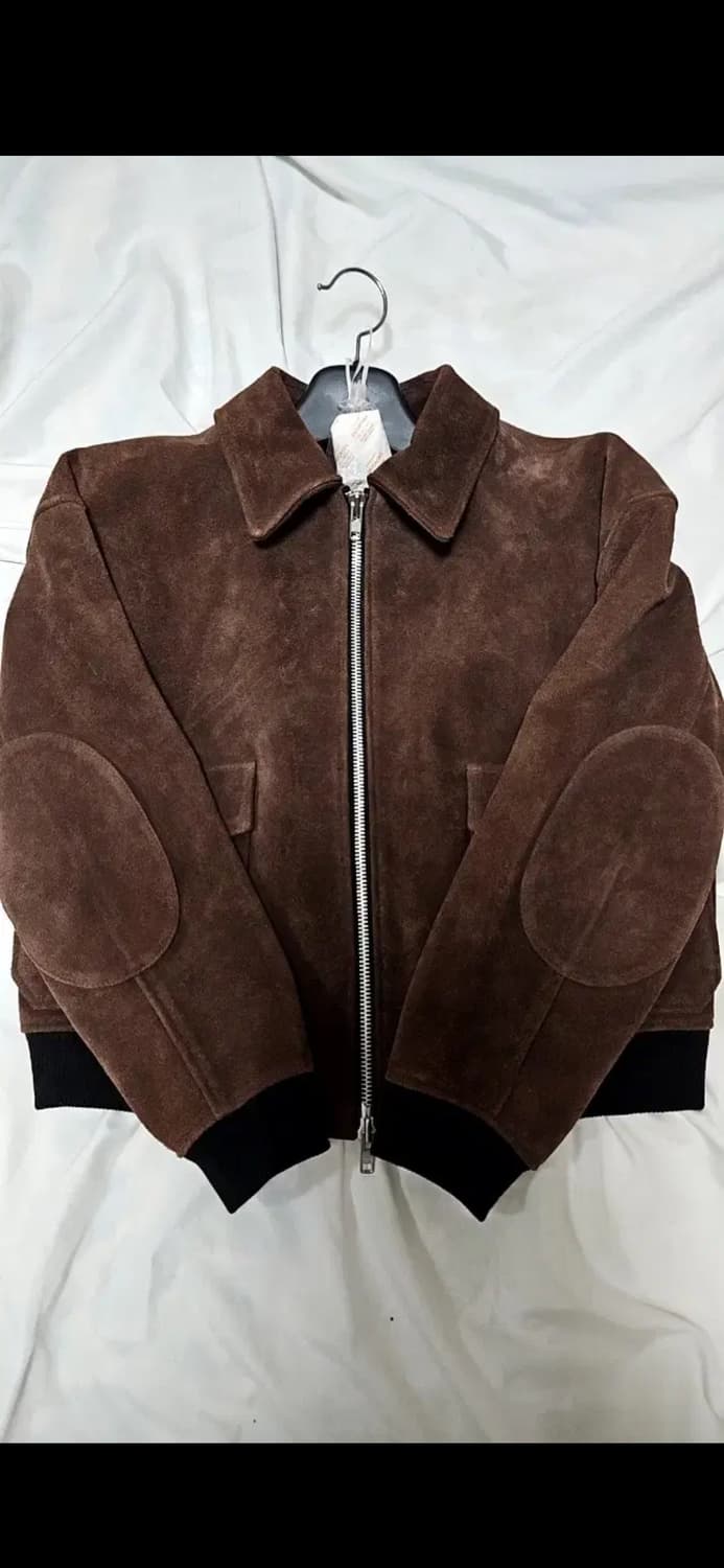 앤드로스 스웨이드 다크 브라운 블루종 자켓(L) 상품이미지3