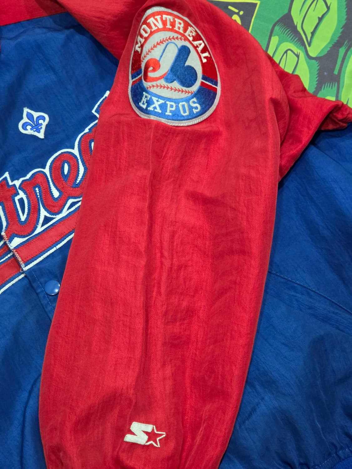 90's STARTER Montreal Expos 자켓 XL 상품이미지3