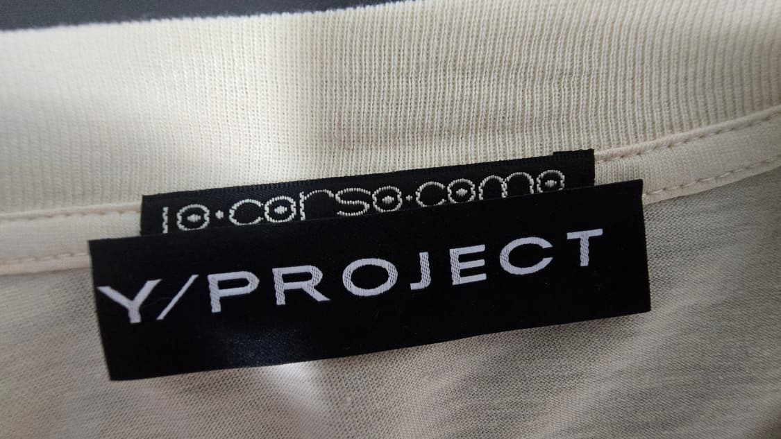 꼬르소꼬모   Y/PROJECT 상품이미지3