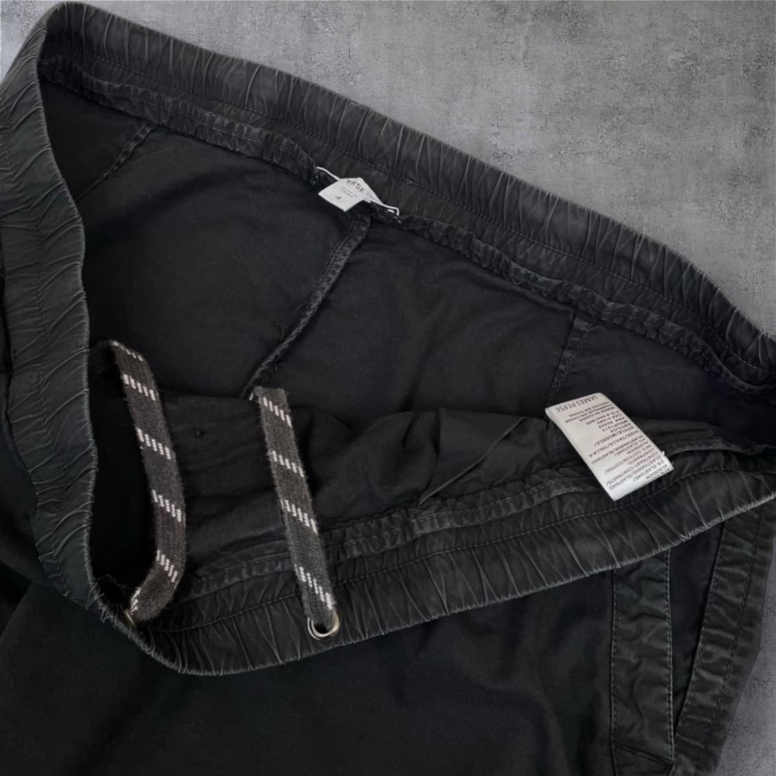 제임스펄스 JAMES PERSE 워시드 블랙 소프트 유틸리티 팬츠 4 상품이미지3