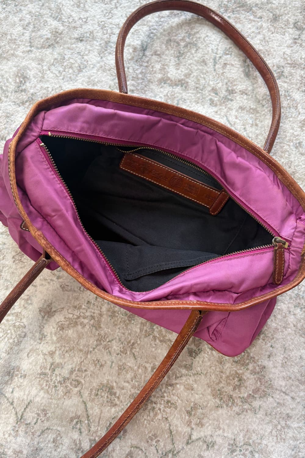 Nylon Leather Shoulder Bag 상품이미지5