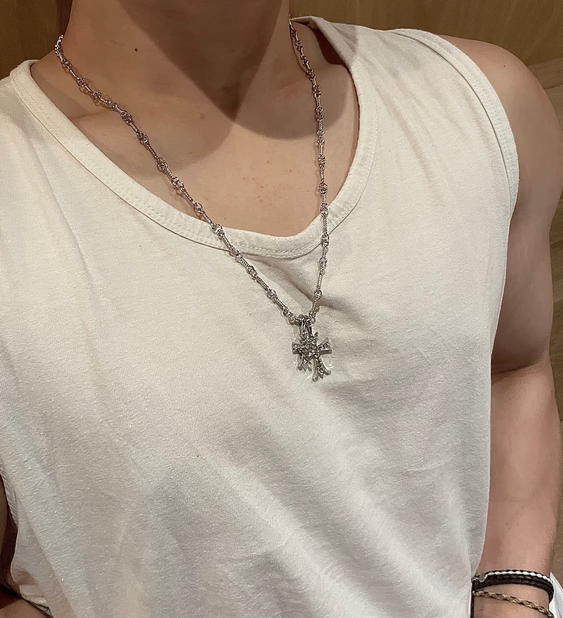 pcr053 Stainless heart necklace 상품이미지2