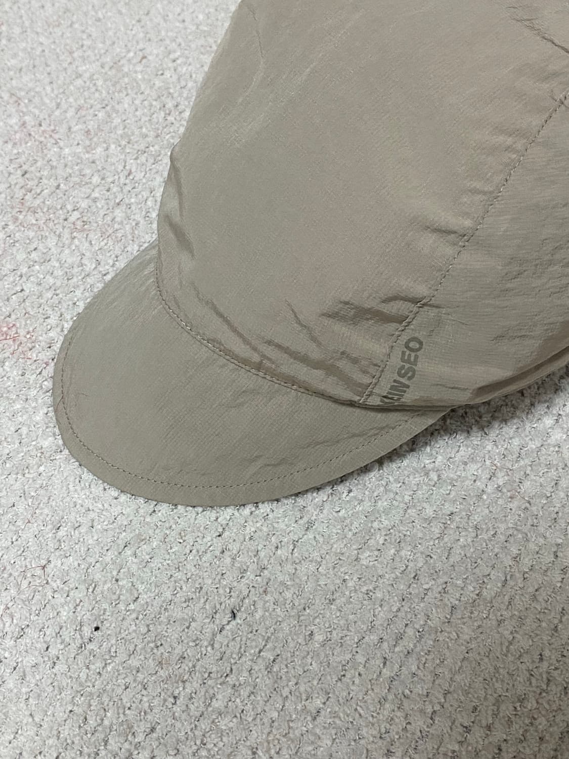 혜인서 셔링캡 베이지 색상 상품이미지2