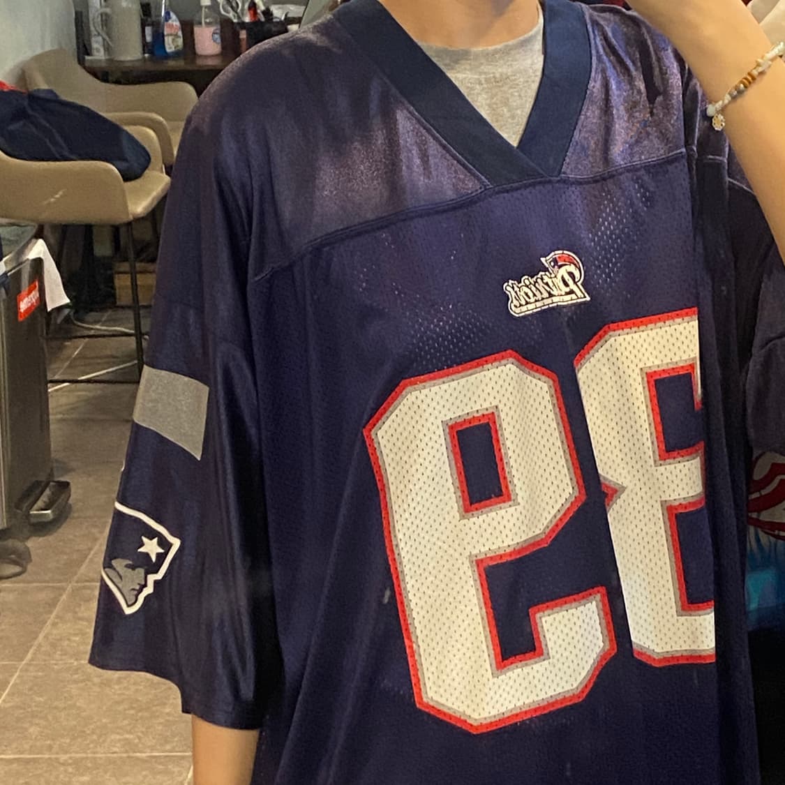 [NO.9] NFL 풋볼 져지 반팔티 네이비 상품이미지4