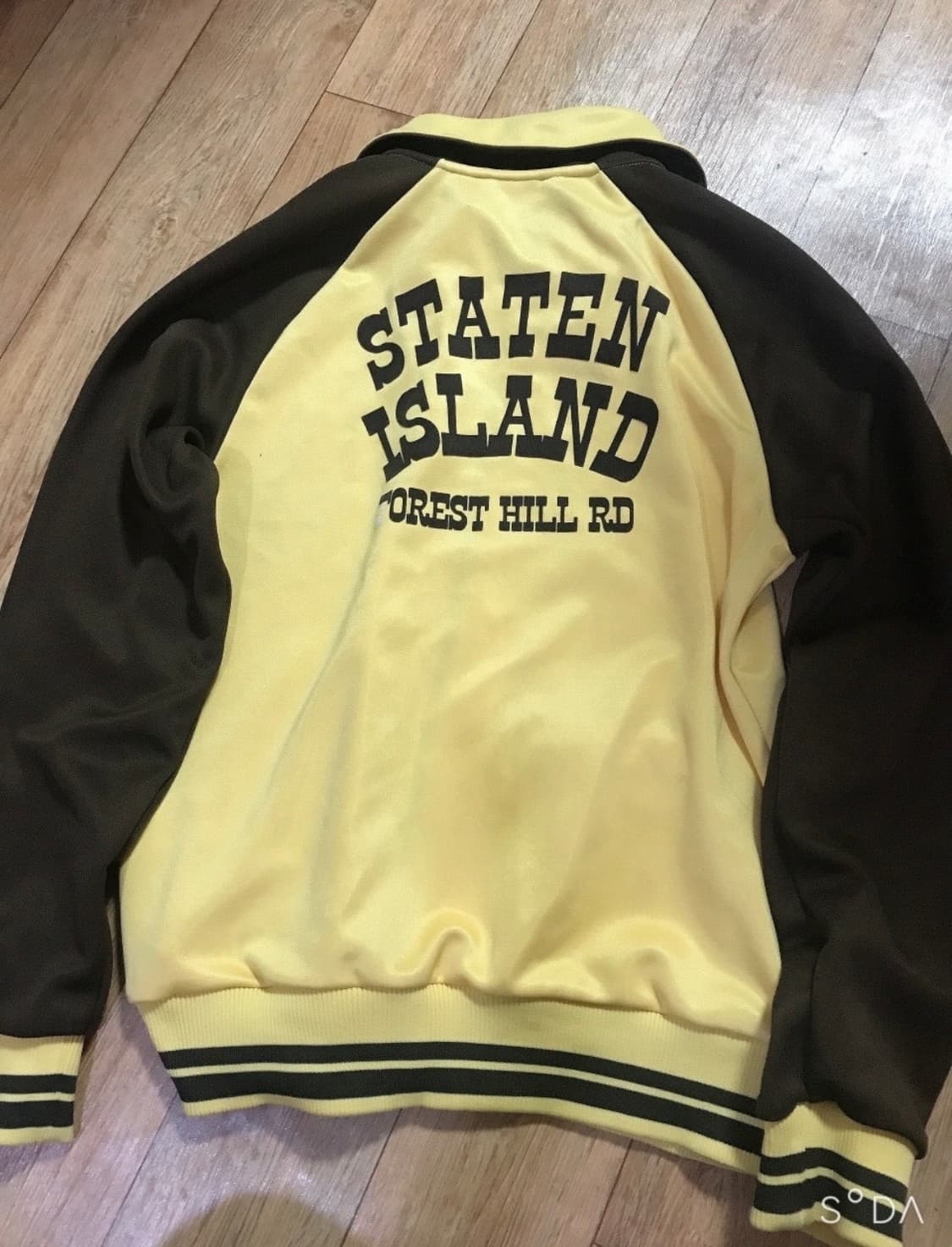 Puma 푸마 브라운 베이지 져지 초코바나나 트랙탑 자켓 올드스쿨 L 상품이미지2