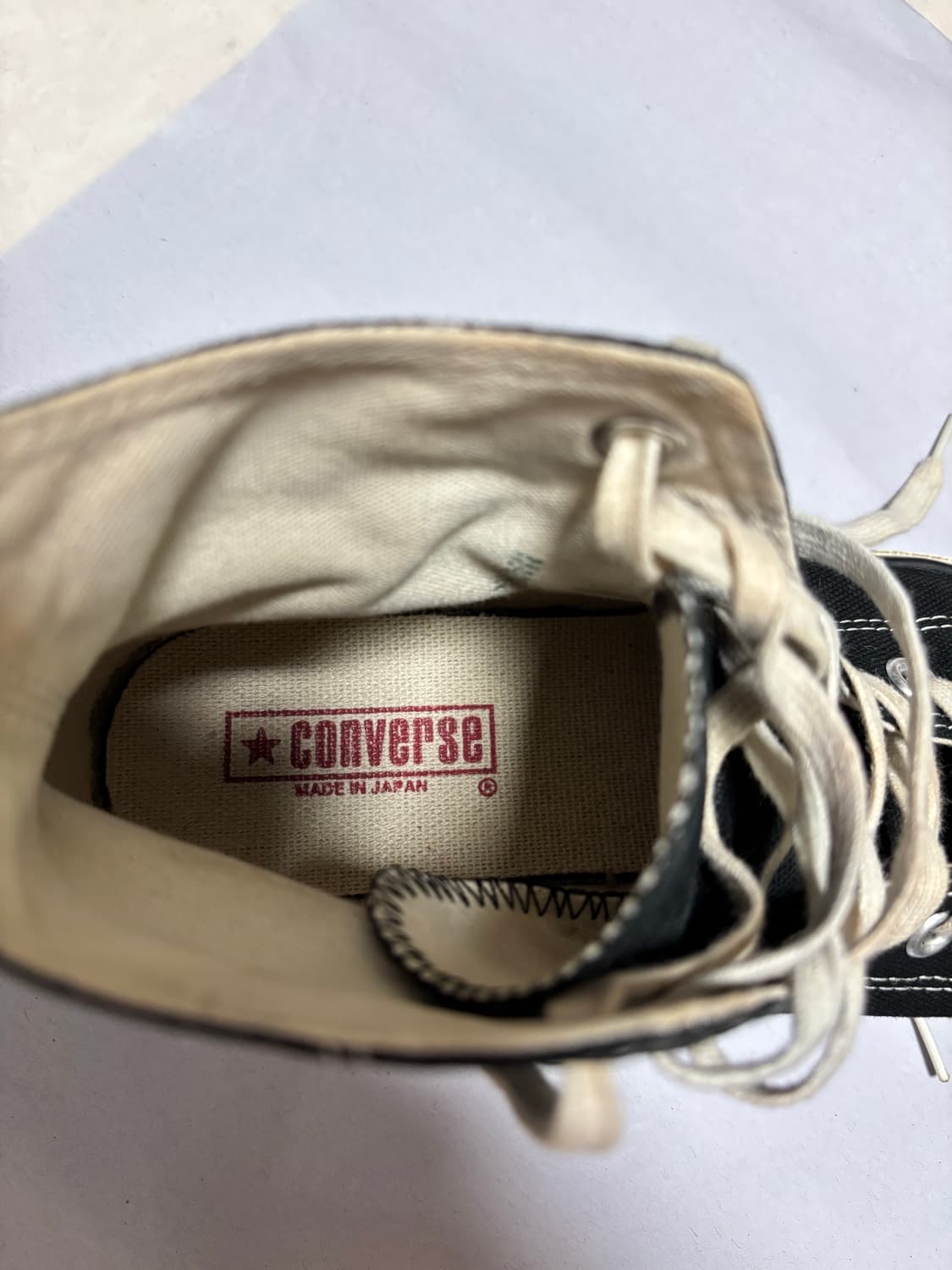 컨버스 척테일러 하이 made in japan 8사이즈 상품이미지7