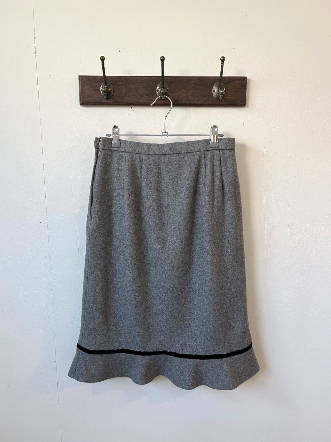 japan vtg 울 스커트 상품이미지4