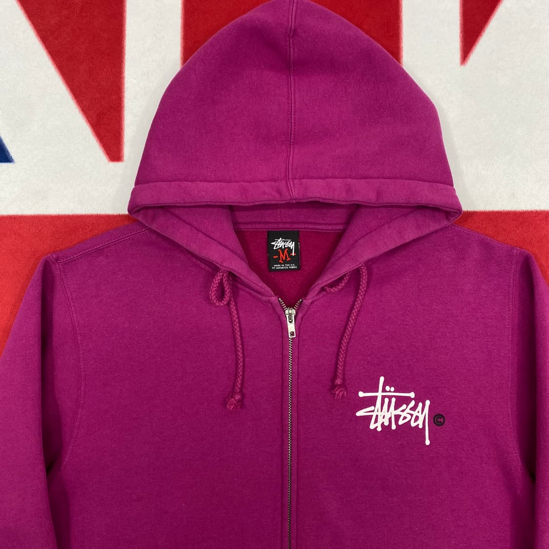 스투시 00s 후드집업 M 상품이미지4