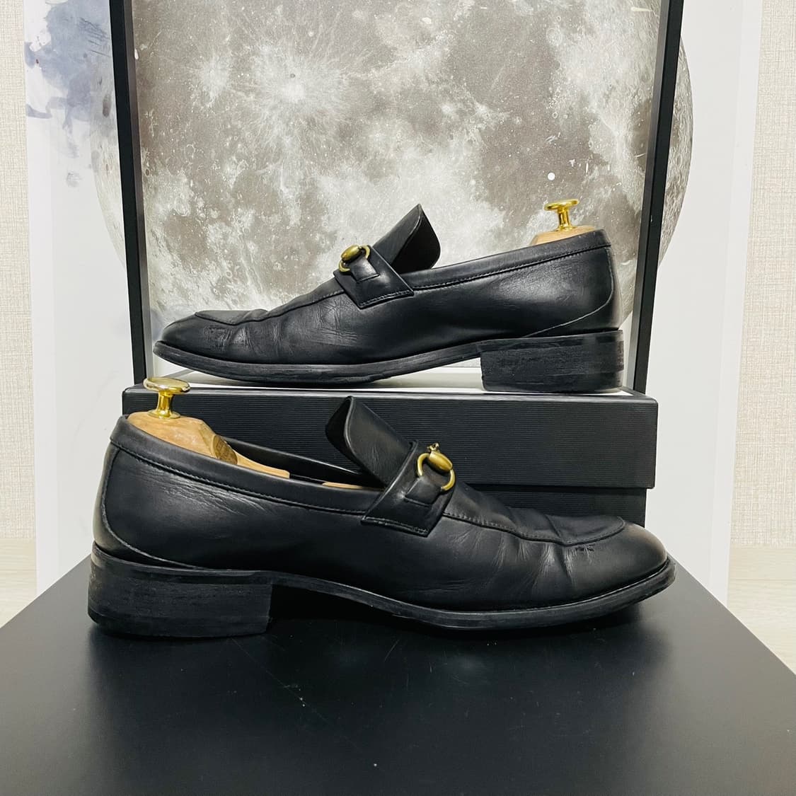 정품 42) 구찌 홀스빗 로퍼 정장 구두 275 상품이미지4