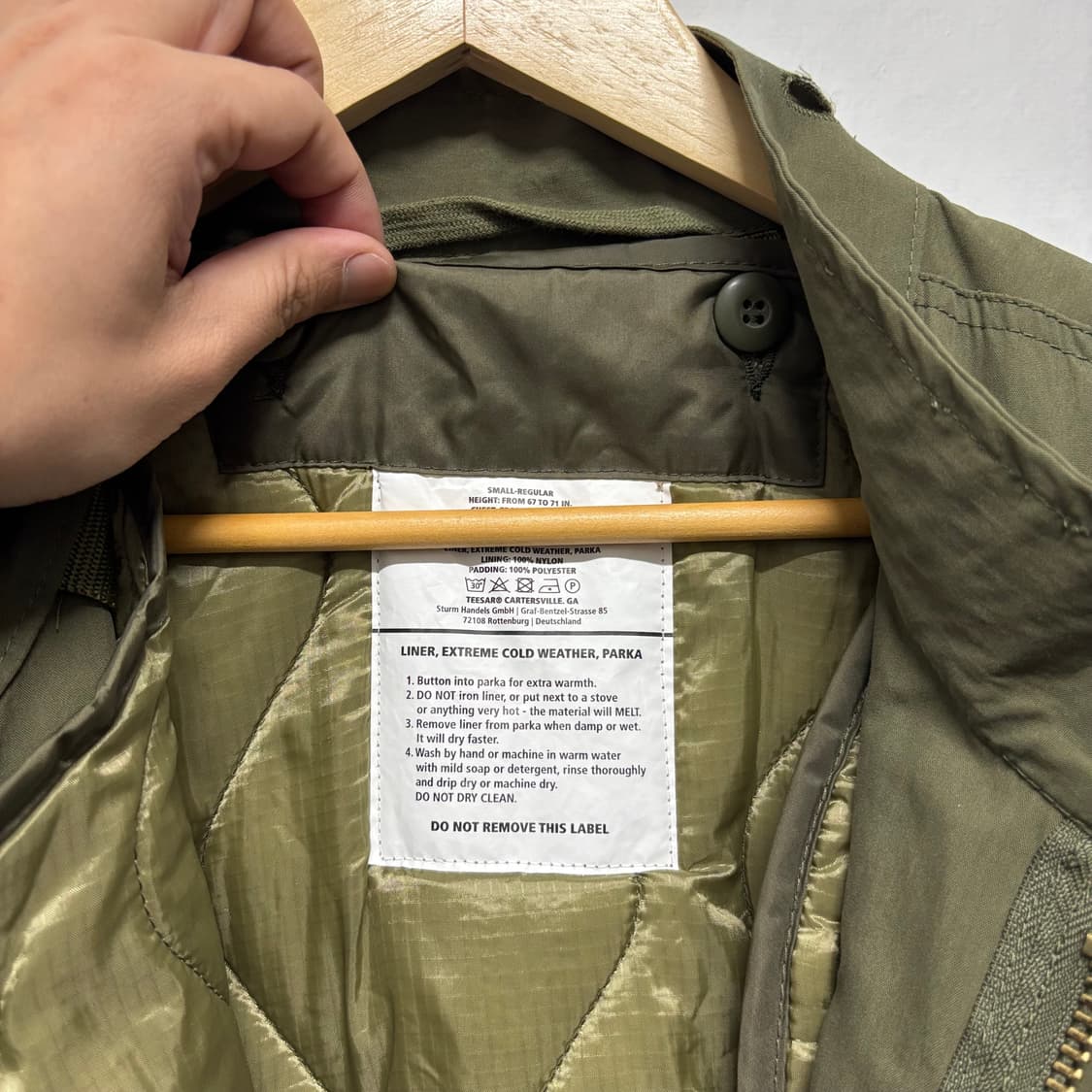 밀텍 m65 피쉬테일 파카  상품이미지4