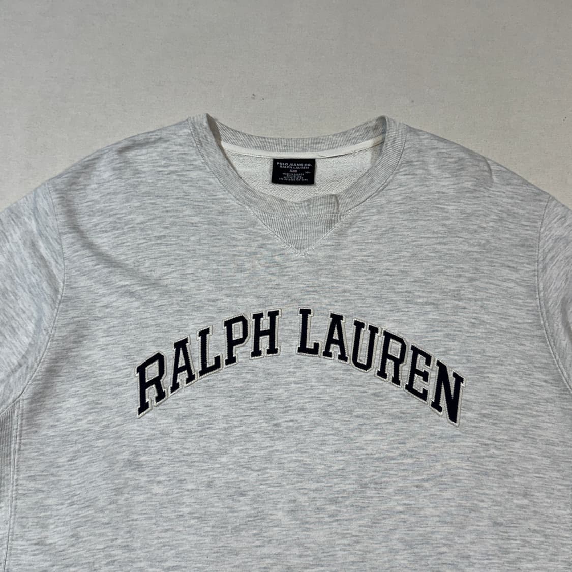 XL) 폴로 랄프로렌 진스 그레이 맨투맨 상품이미지3