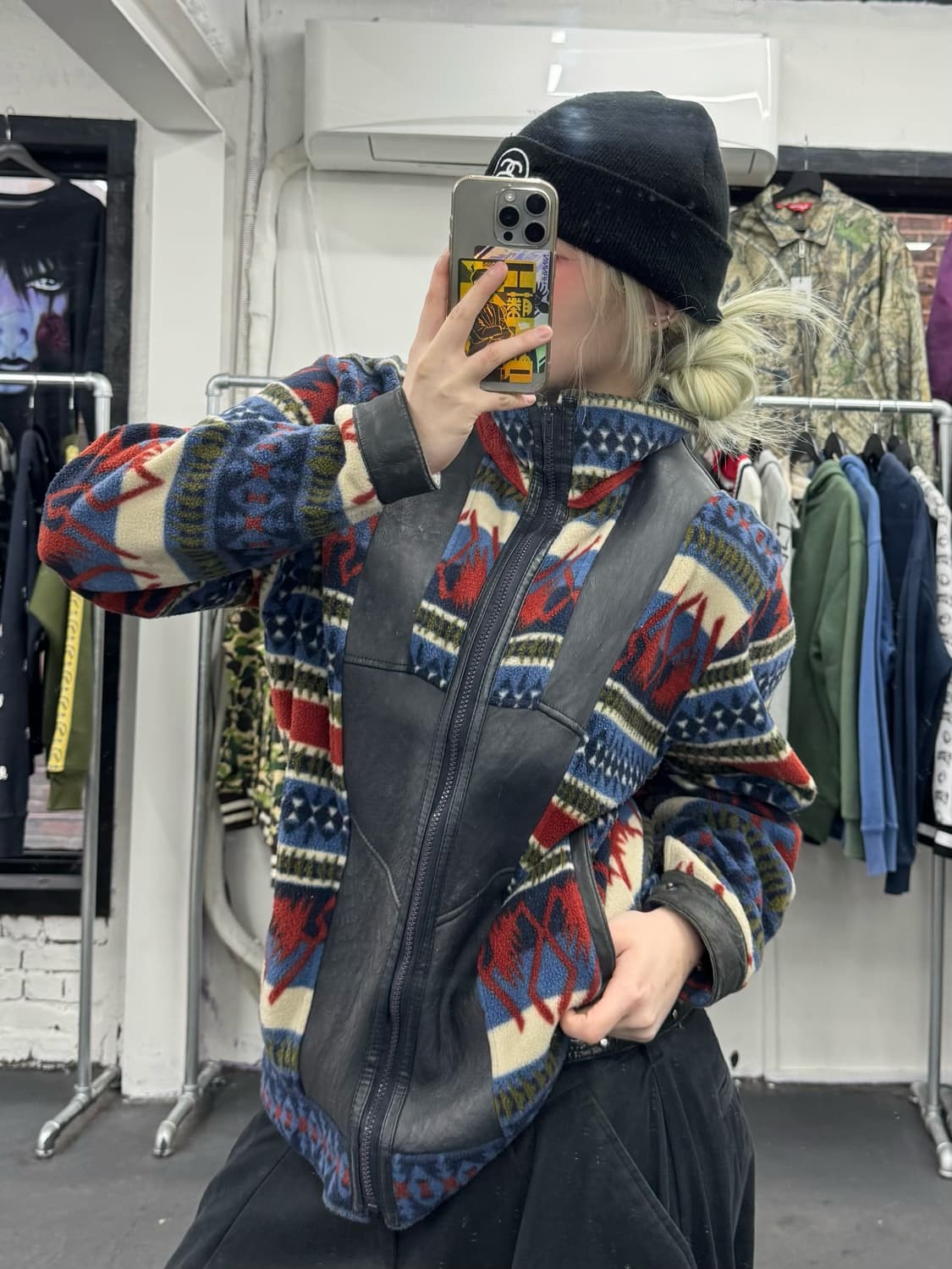 VTG 에스닉 플리스 자켓  상품이미지6