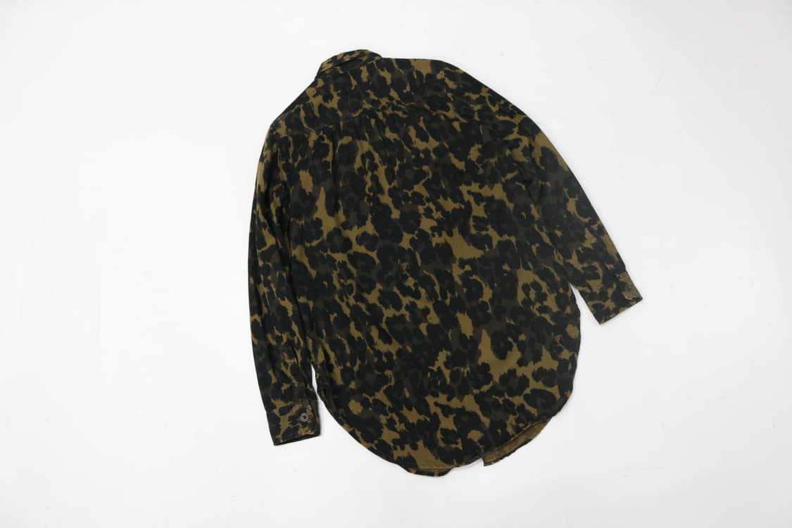 히스테릭 글래머 레오파드 카모 밀리터리 셔츠 상품이미지6